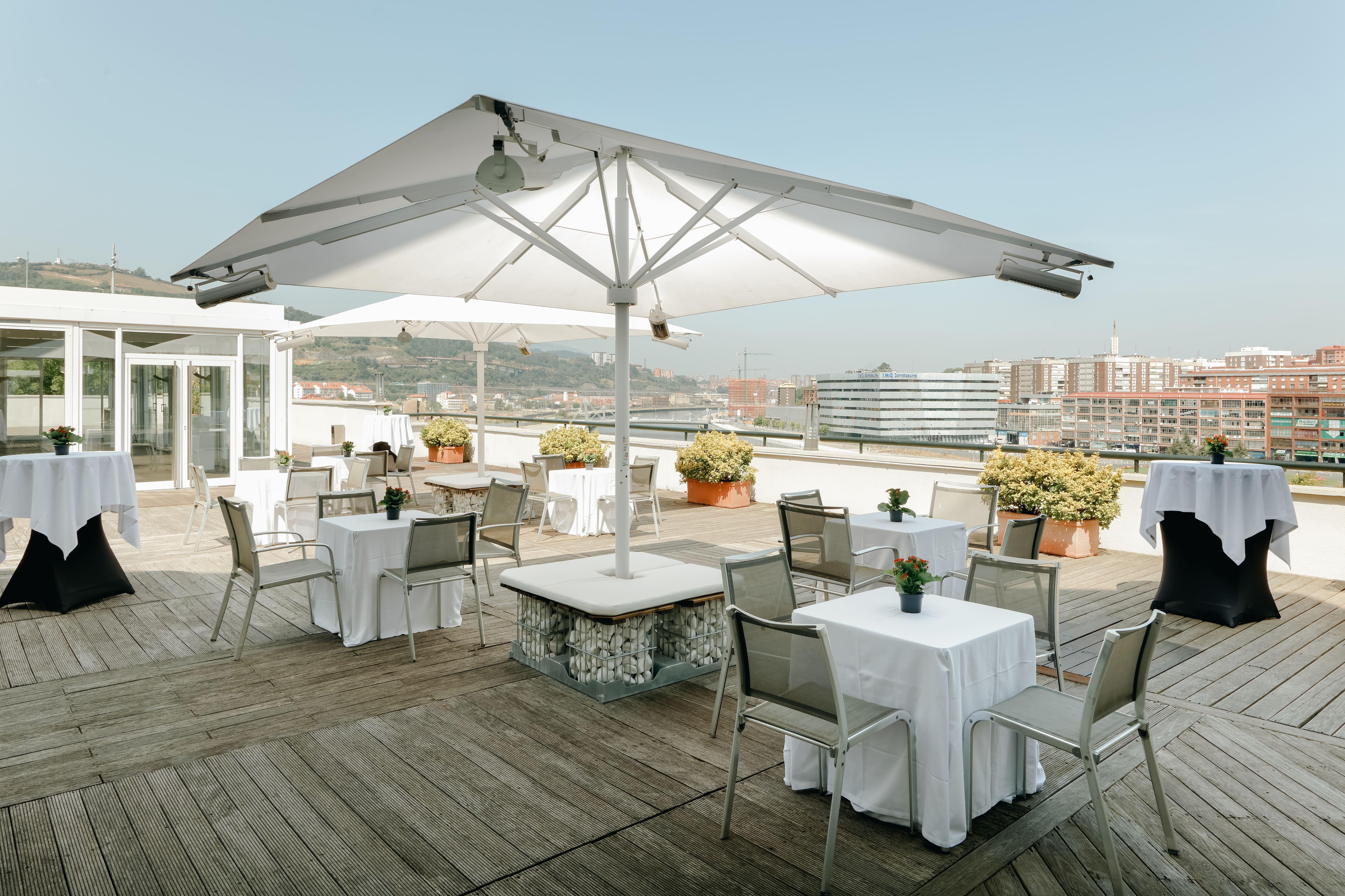 Abba Euskalduna Hotel Bilbao Bagian luar foto