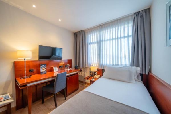 Abba Euskalduna Hotel Bilbao Bagian luar foto