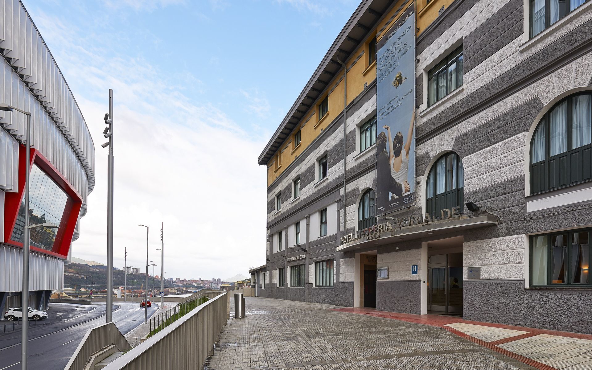 Abba Euskalduna Hotel Bilbao Bagian luar foto