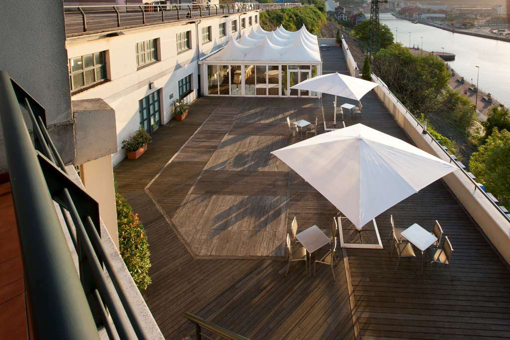 Abba Euskalduna Hotel Bilbao Restoran foto